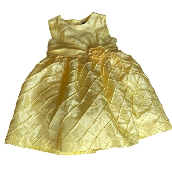 Girls 2 dress bundle Pink and Yellow Layered Dress size 4 & 5 - Picture 8 of 14